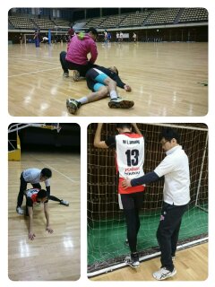 香港社会人バレーボールチームへ、コンディショニング指導
